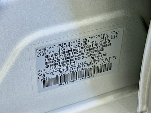 Used 2019 Nissan Sentra SV FWD image 12