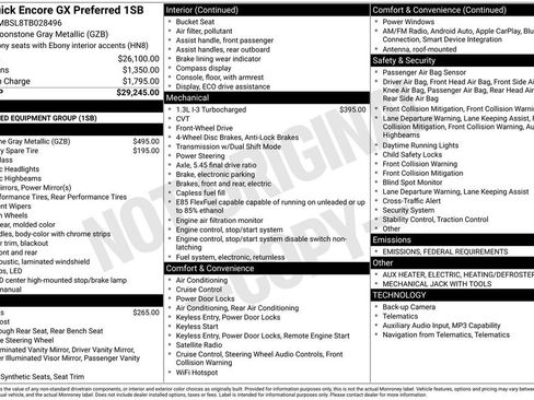 New 2026 Buick Encore GX Preferred image 29