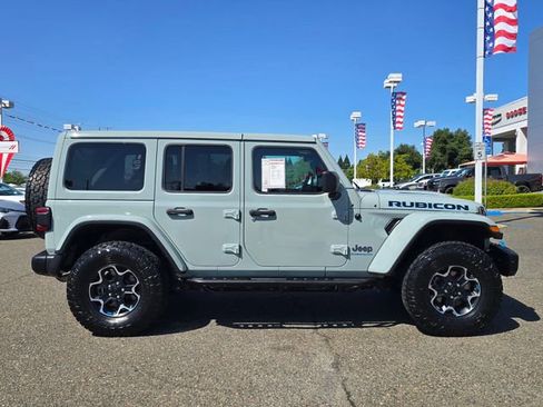 Used 2023 Jeep Wrangler Unlimited Rubicon 4xe w/ Steel Bumper Group AWD/4WD image 7