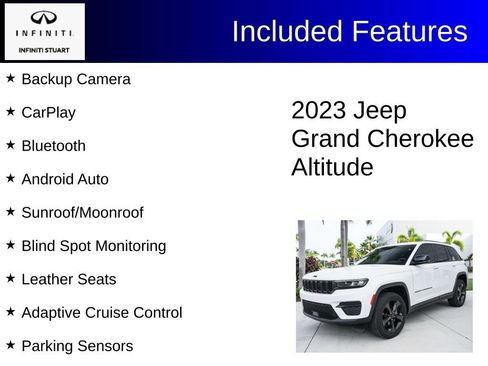 Used 2023 Jeep Grand Cherokee Altitude AWD/4WD image 2