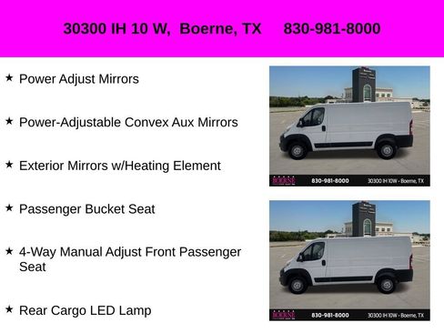 Used 2025 RAM ProMaster 2500 w/ Convenience Group FWD image 18