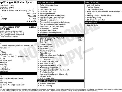 Used 2010 Jeep Wrangler Unlimited Sport image 9