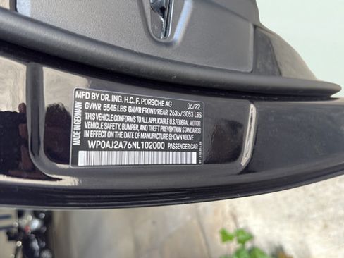 Used 2022 Porsche Panamera Platinum Edition w/ Sport Chrono Package RWD image 33