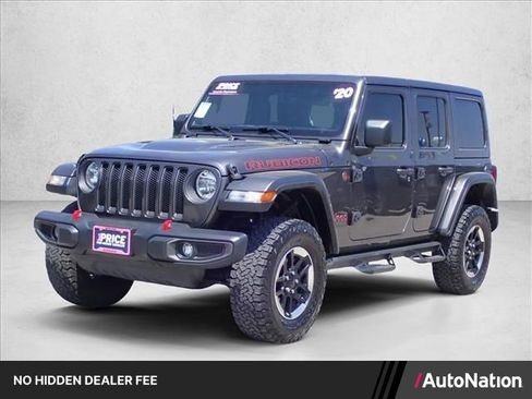 Used 2020 Jeep Wrangler Unlimited Rubicon AWD/4WD image 1
