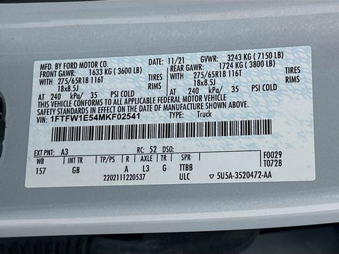 Used 2021 Ford F150 XL w/ STX Appearance Package image 30