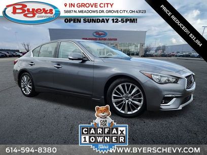 Used 2022 INFINITI Q50 Luxe w/ Cargo Package