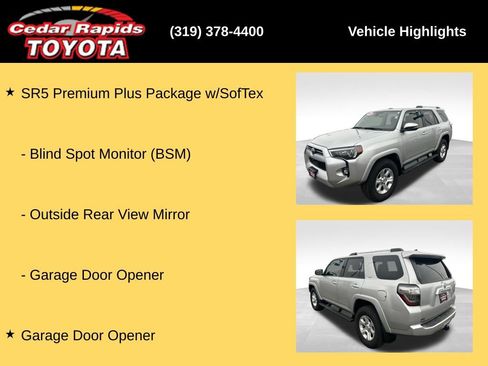 Used 2022 Toyota 4Runner SR5 Premium w/ Moonroof Package image 32
