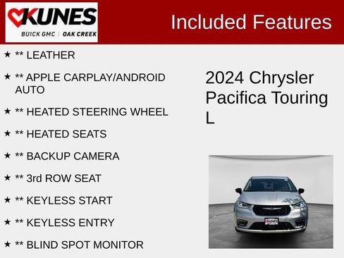 Used 2024 Chrysler Pacifica Touring-L FWD image 2