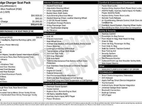 Used 2023 Dodge Charger Scat Pack RWD image 36