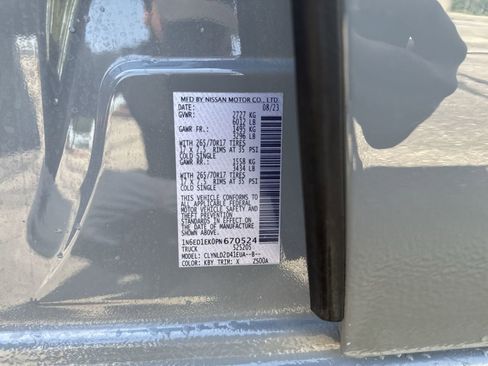 Used 2023 Nissan Frontier PRO-4X w/ Tow Package AWD/4WD image 35