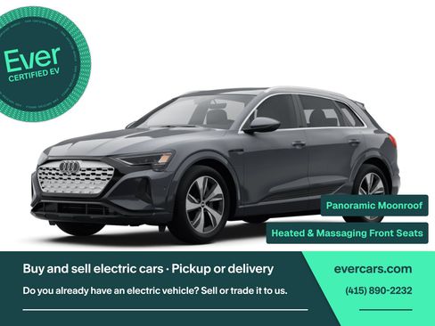 Used 2024 Audi Q8 e-tron Prestige w/ Prestige Package AWD/4WD image 1