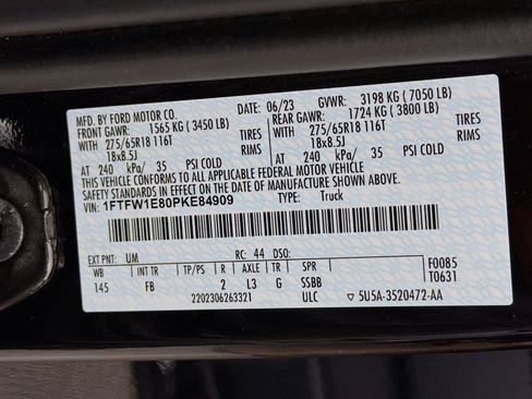 Used 2023 Ford F150 XLT w/ Equipment Group 302A High AWD/4WD image 42