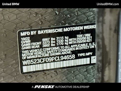 Used 2023 BMW iX xDrive50 w/ Sport Package image 15