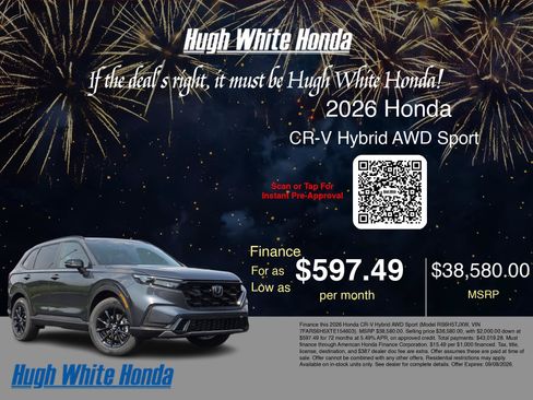 New 2026 Honda CR-V Sport image 7