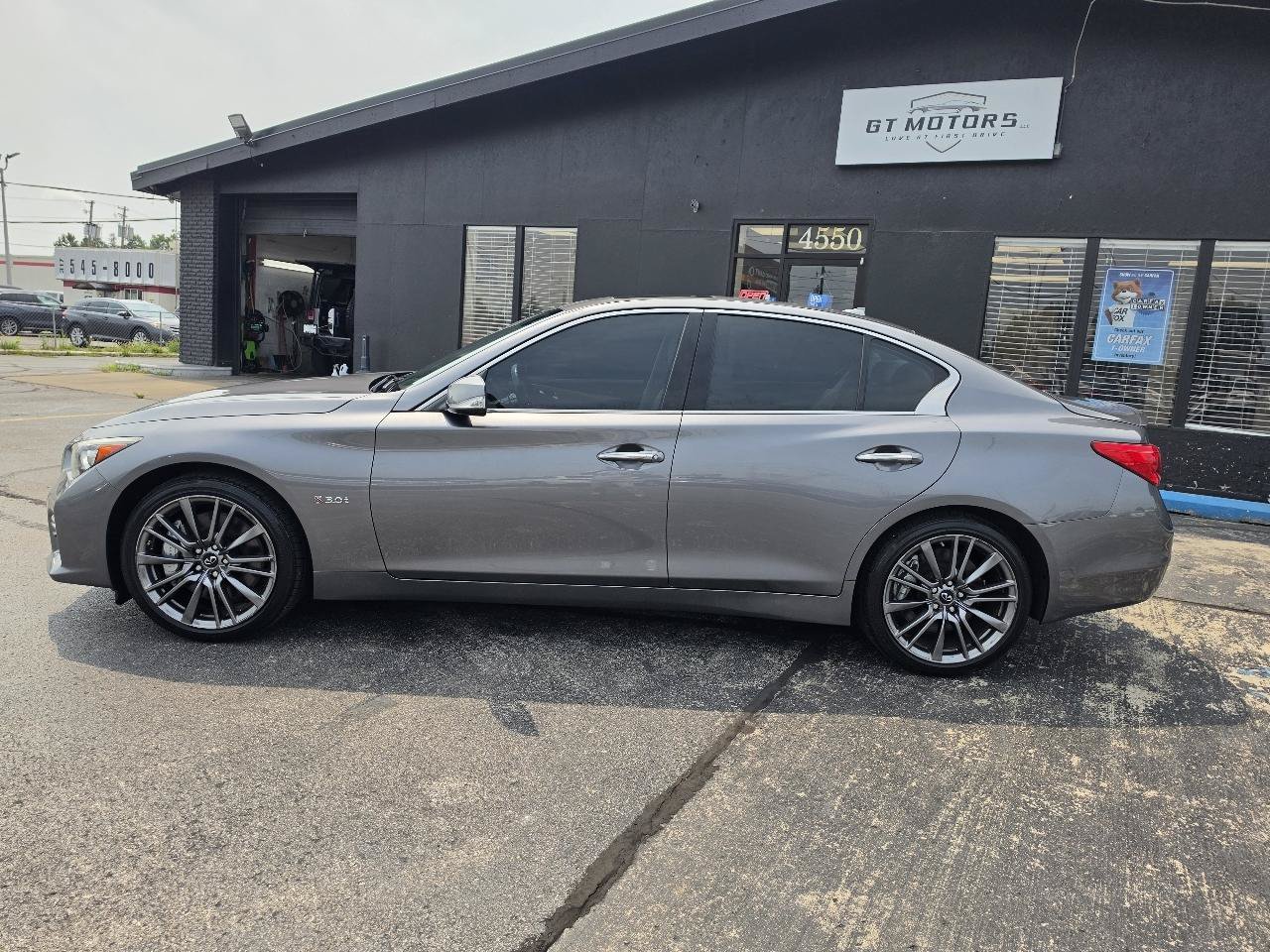 Used 2016 INFINITI Q50 Red Sport 400 AWD/4WD image 8