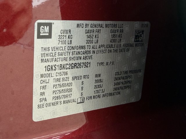 Used 2016 GMC Yukon SLT w/ HD Trailering Package RWD image 28