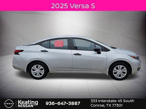 Certified 2025 Nissan Versa S w/ Trunk Package FWD image 2