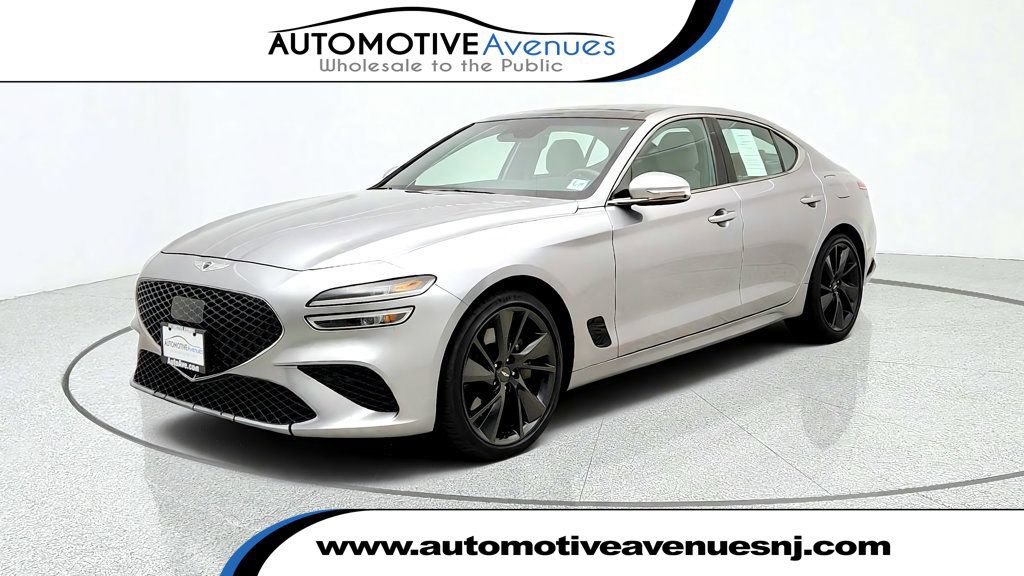 Used 2022 Genesis G70 3.3T w/ Sport Advanced Package AWD/4WD image 1