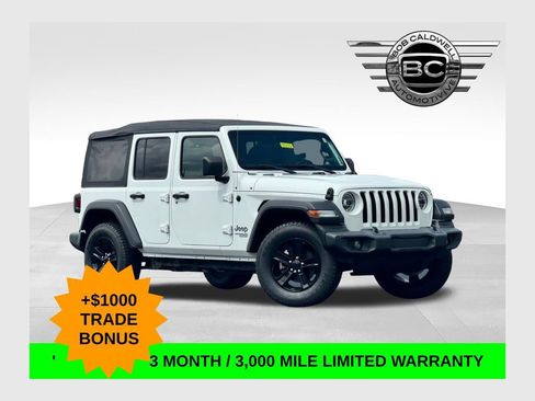 Used 2021 Jeep Wrangler Unlimited Sport AWD/4WD image 1