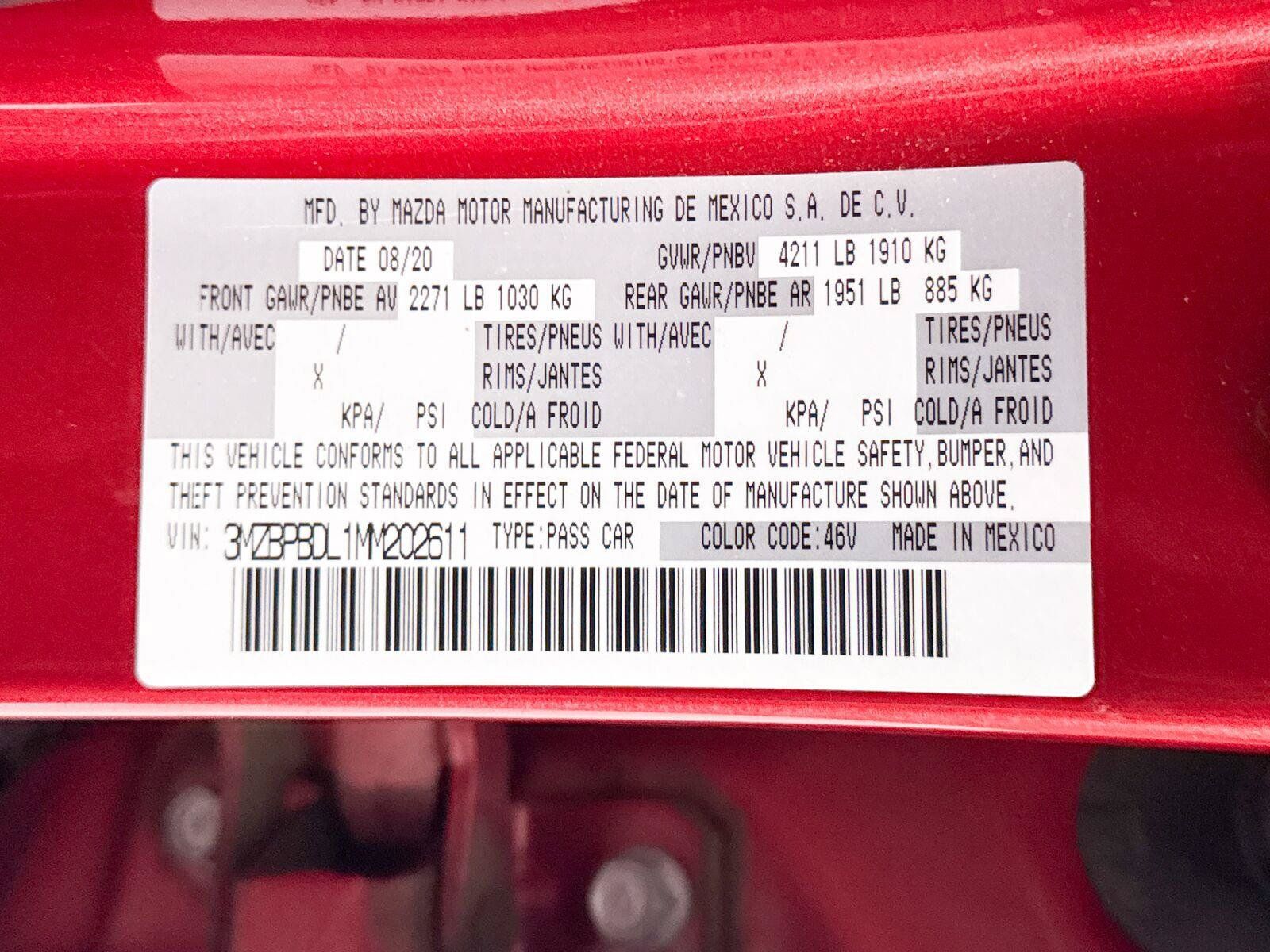 Used 2021 MAZDA MAZDA3 s AWD/4WD image 40