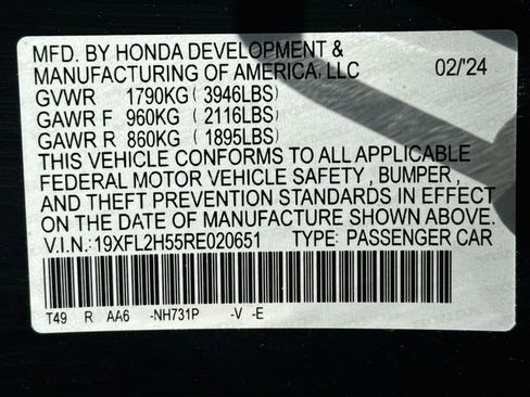 Used 2024 Honda Civic LX image 19