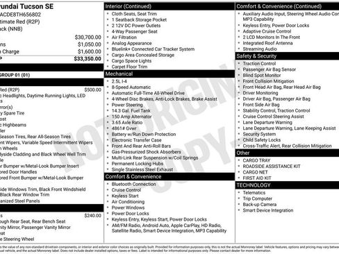 New 2026 Hyundai Tucson SE image 6