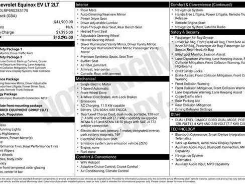 Used 2024 Chevrolet Equinox EV LT FWD image 3