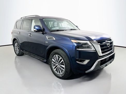 Used 2021 Nissan Armada SL w/ Captain's Chairs Package image 1