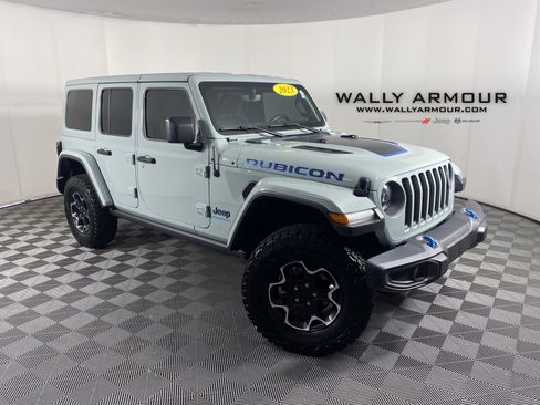 Used 2023 Jeep Wrangler Unlimited Rubicon 4xe w/ Cold Weather Group AWD/4WD image 1