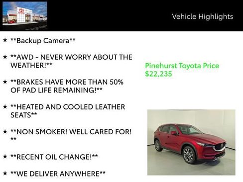 Used 2020 MAZDA CX-5 Signature image 19