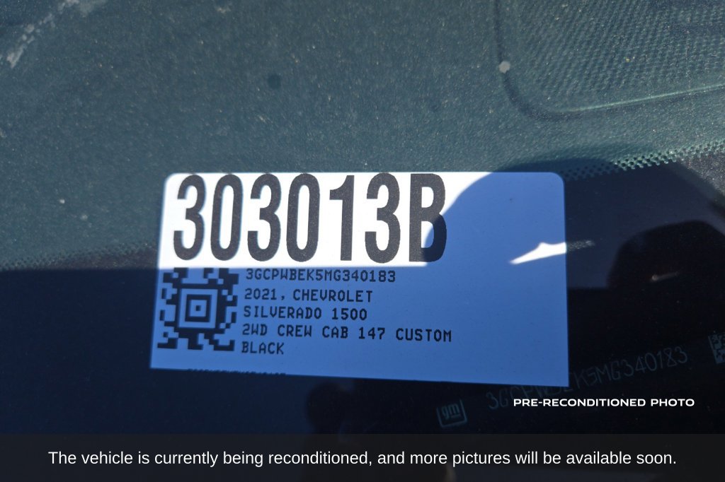 Used 2021 Chevrolet Silverado 1500 Custom RWD image 19