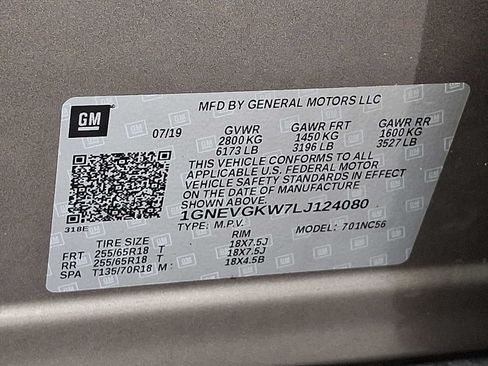 Used 2020 Chevrolet Traverse LT w/ LPO, Floor Liner Package AWD/4WD image 26