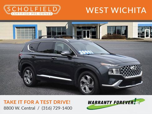 Used 2021 Hyundai Santa Fe SEL w/ Convenience + Premium Package FWD image 1