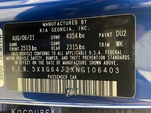 Used 2022 Kia K5 GT-Line w/ GT-Line FWD Premium Package image 27