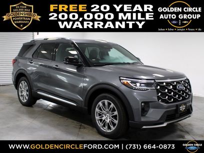 New 2026 Ford Explorer Platinum