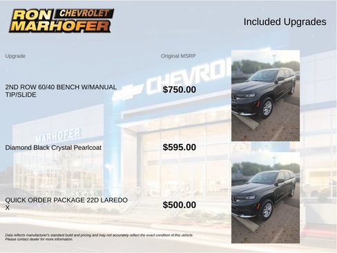 Used 2024 Jeep Grand Cherokee L Laredo AWD/4WD image 5