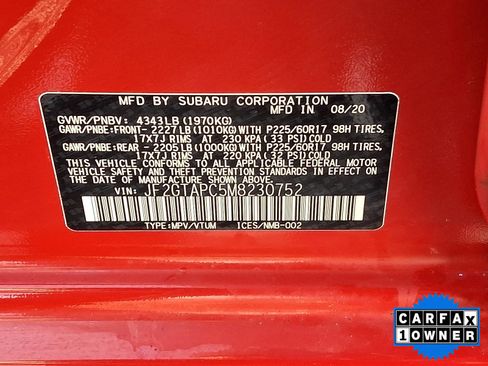 Certified 2021 Subaru Crosstrek 2.0i Premium w/ Popular Package #3 image 45