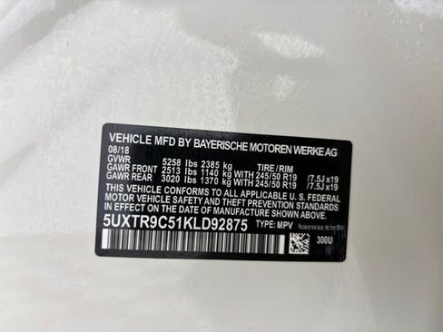 Used 2019 BMW X3 xDrive30i w/ Premium Package image 25