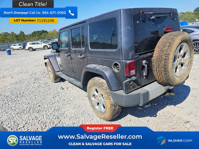 Used 2014 Jeep Wrangler Unlimited Sahara AWD/4WD image 3