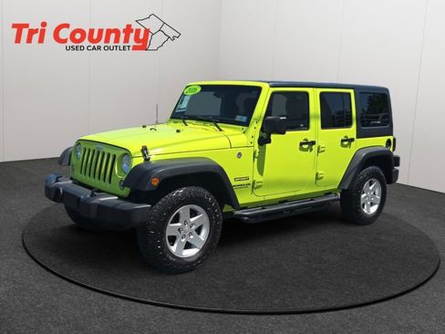 Used 2016 Jeep Wrangler Unlimited Sport w/ Quick Order Package 24S AWD/4WD image 3