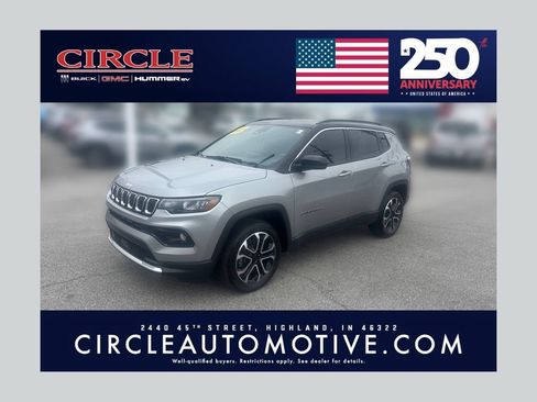 Used 2023 Jeep Compass Limited w/ Sun and Sound Group AWD/4WD image 1