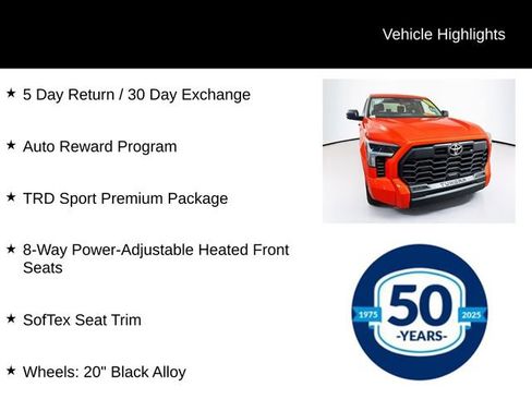 Used 2024 Toyota Tundra SR5 w/ TRD Sport Premium Package AWD/4WD image 7