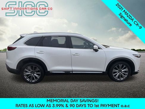 Used 2021 MAZDA CX-9 Signature AWD/4WD image 7