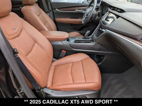 Used 2025 Cadillac XT5 Sportv w/ LPO, Red Accent Package AWD/4WD image 30