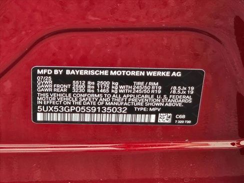 Certified 2025 BMW X3 xDrive30i w/ Premium Package image 20