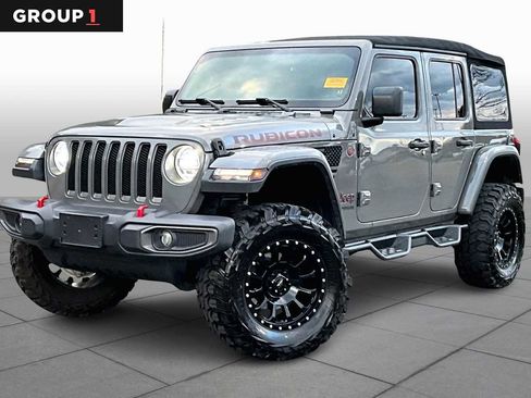 Used 2020 Jeep Wrangler Unlimited Rubicon w/ LED Lighting Group image 1