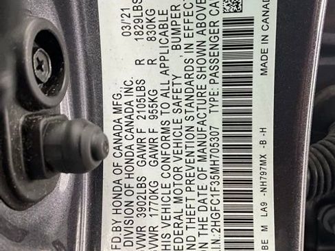 Used 2021 Honda Civic EX image 21