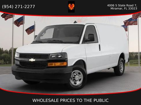 Used 2022 Chevrolet Express 2500 w/ Driver Convenience Package RWD image 1