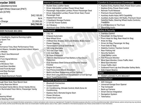 Used 2022 Chrysler 300 S RWD image 56