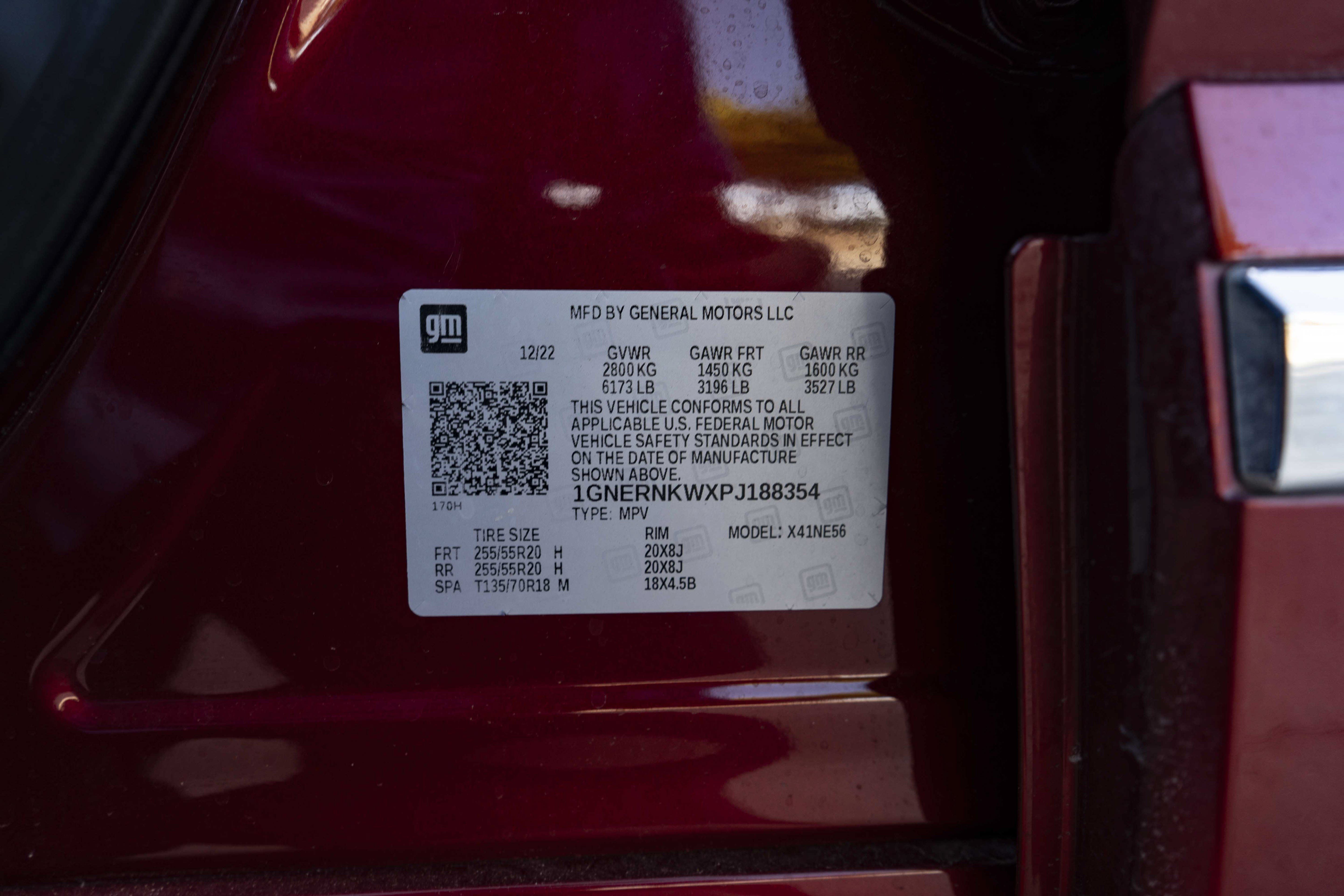 Used 2023 Chevrolet Traverse High Country w/ LPO, Floor Liner Package FWD image 52